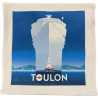 Housse de coussin Toulon Paquebot Monsieur Z
