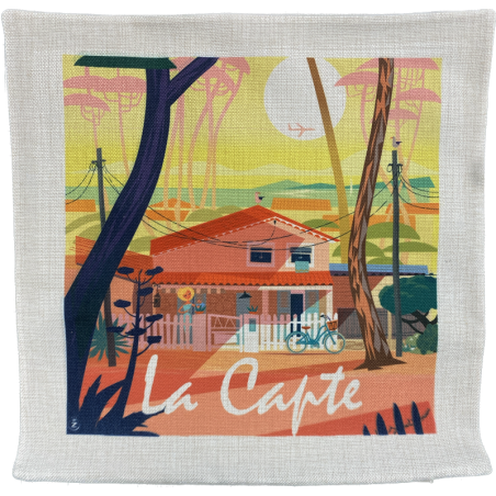 Housse de coussin La Capte Monsieur Z