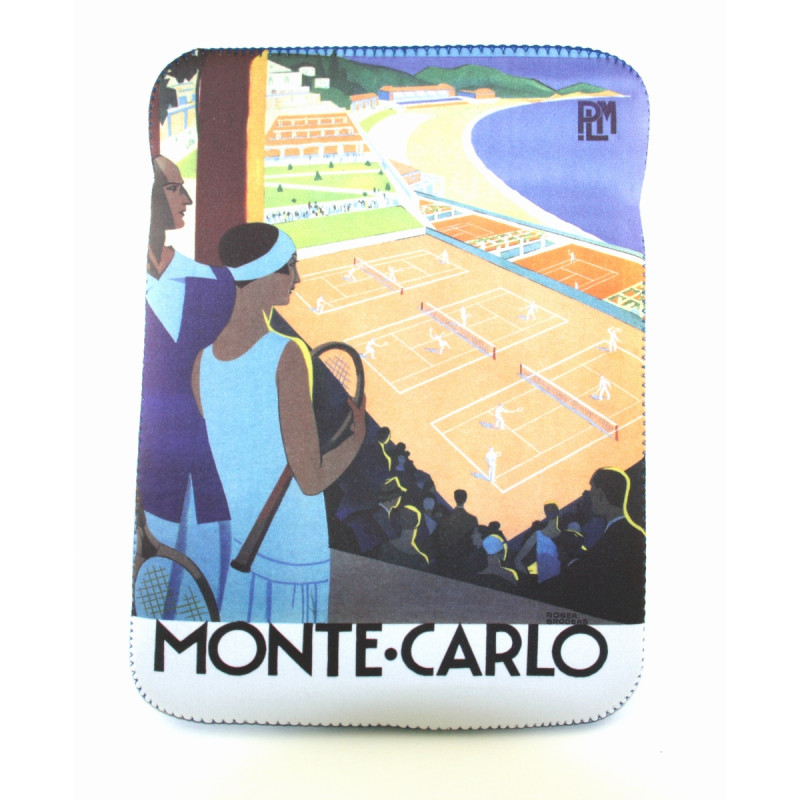 Pochette à rabat Monte Carlo Tennis PLM