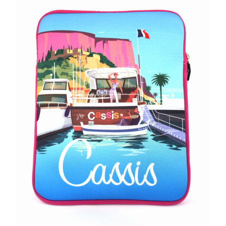 Pochette à zip Cassis Monsieur Z