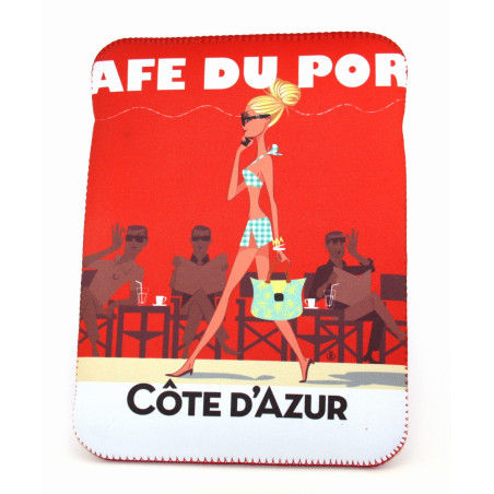 Pochette à rabat St Tropez café Monsieur Z