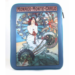 Pochette à zip Monaco Mucha