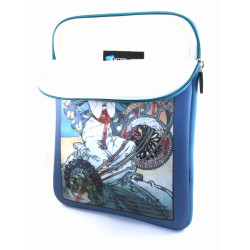 Pochette à zip Monaco Mucha