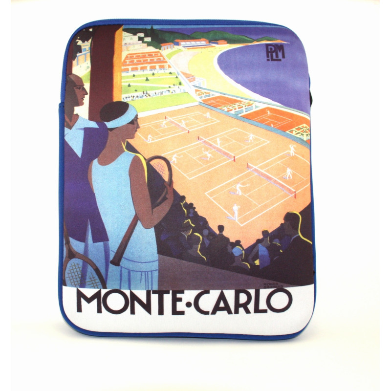 Pochette à zip Monte Carlo Tennis
