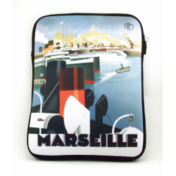 Pochette à zip Marseille PLM